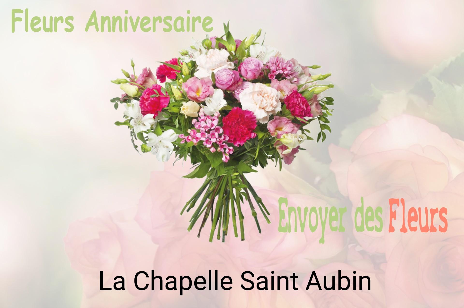 Bouquet de fleurs d’anniversaire livré à La Chapelle-Saint-Aubin