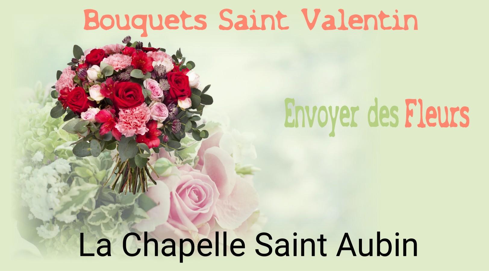 Roses de Saint-Valentin livrées à La Chapelle-Saint-Aubin